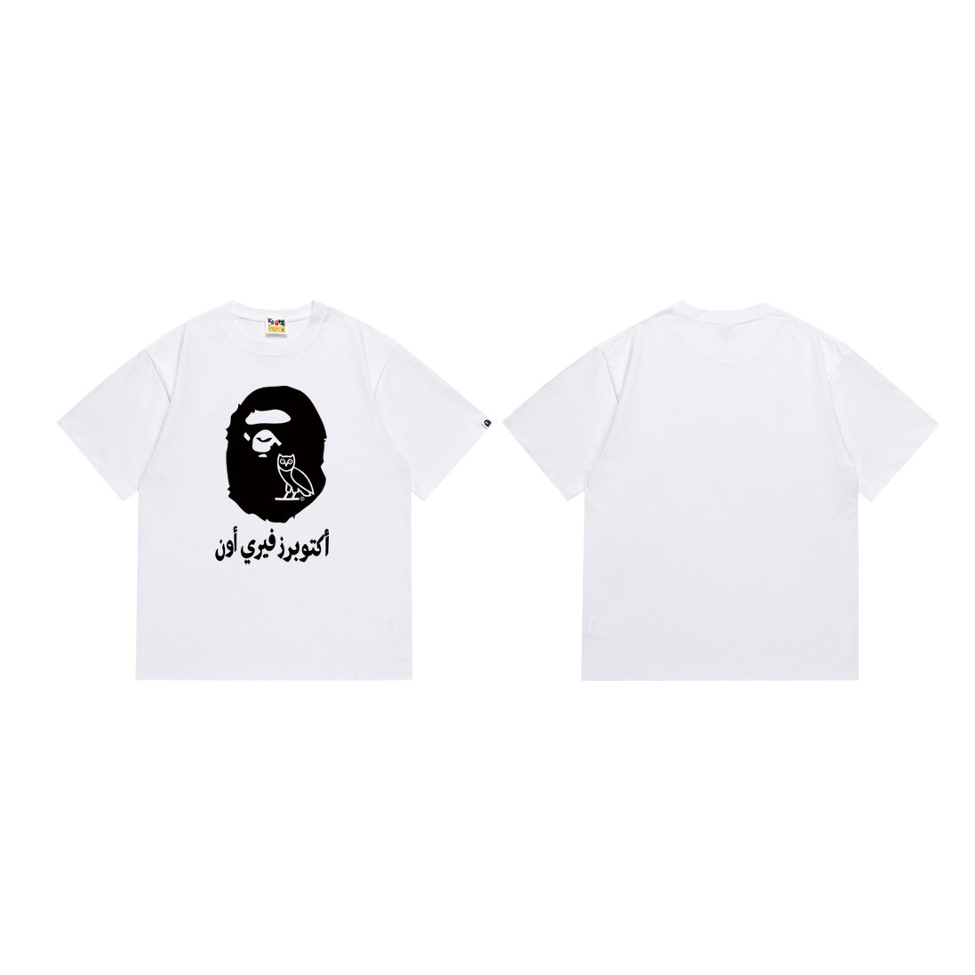 BAPE Ape Face Graphic Short-Sleeve T-Shirt ¡ª front