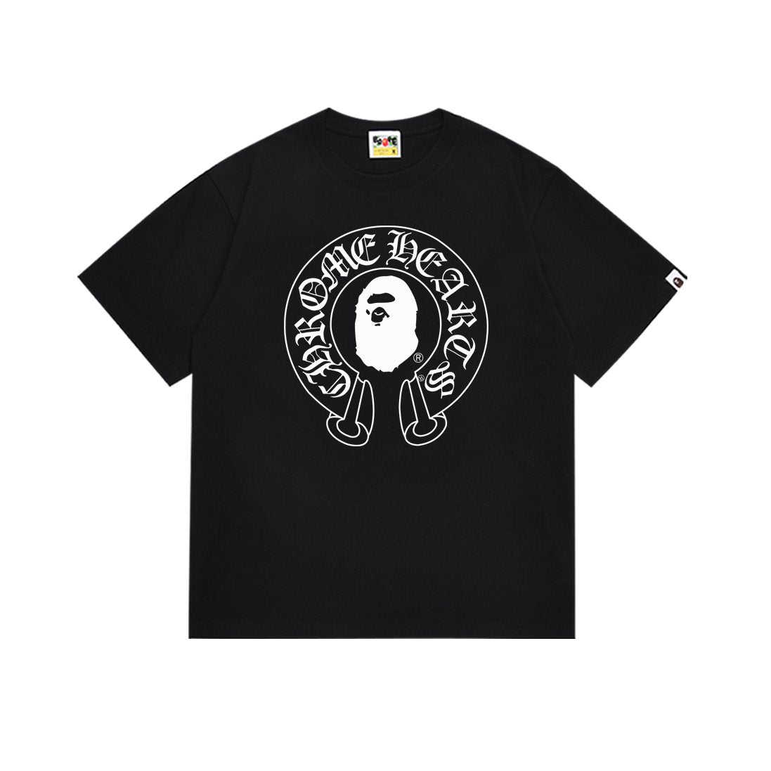 BAPE Ape & Flower Graphic Short-Sleeve T-Shirt ¡ª front