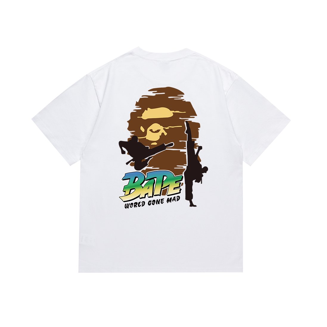 BAPE Ape Back Graphic Short-Sleeve T-Shirt ¡ª back