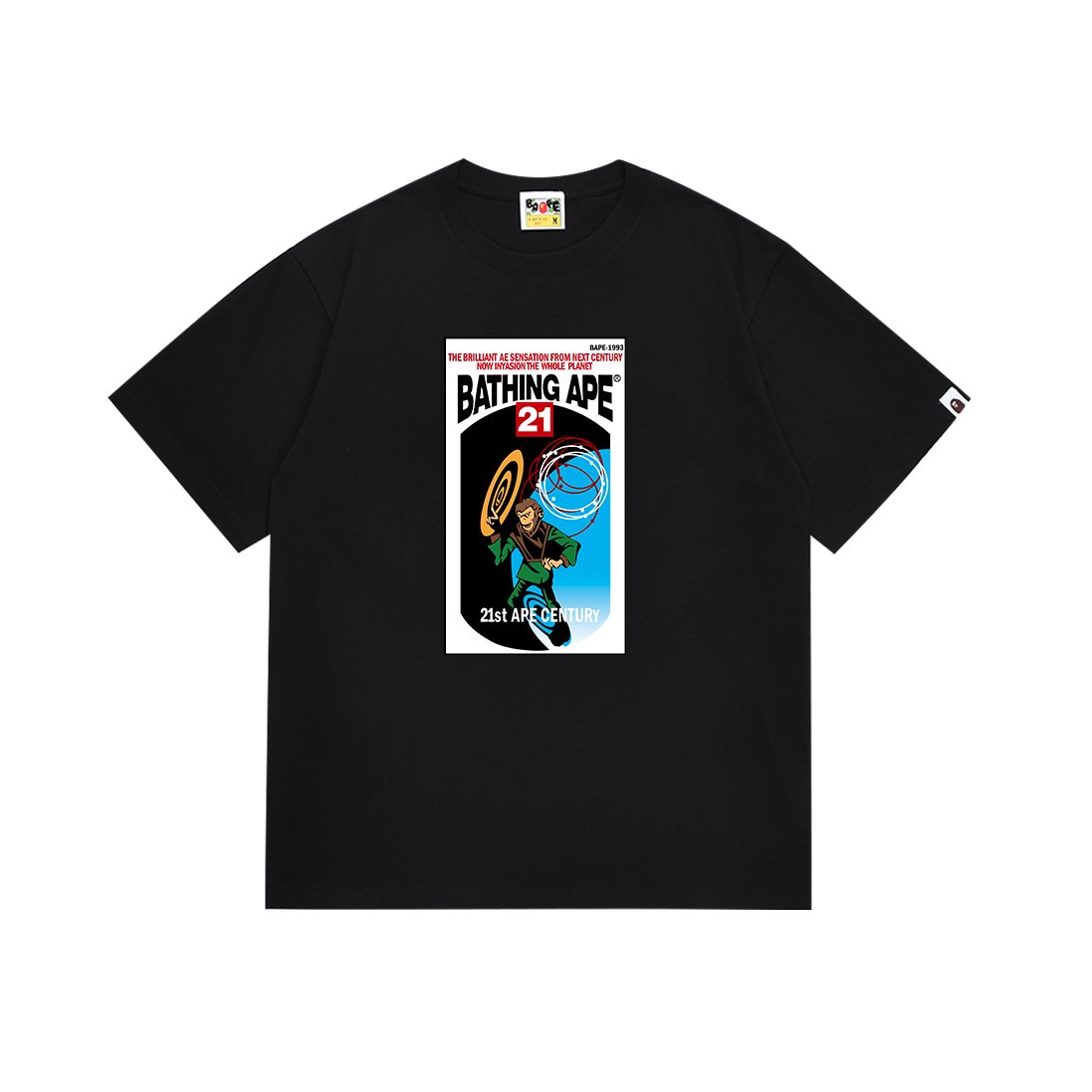 BAPE 21 Poster Graphic T-Shirt ¡ª front