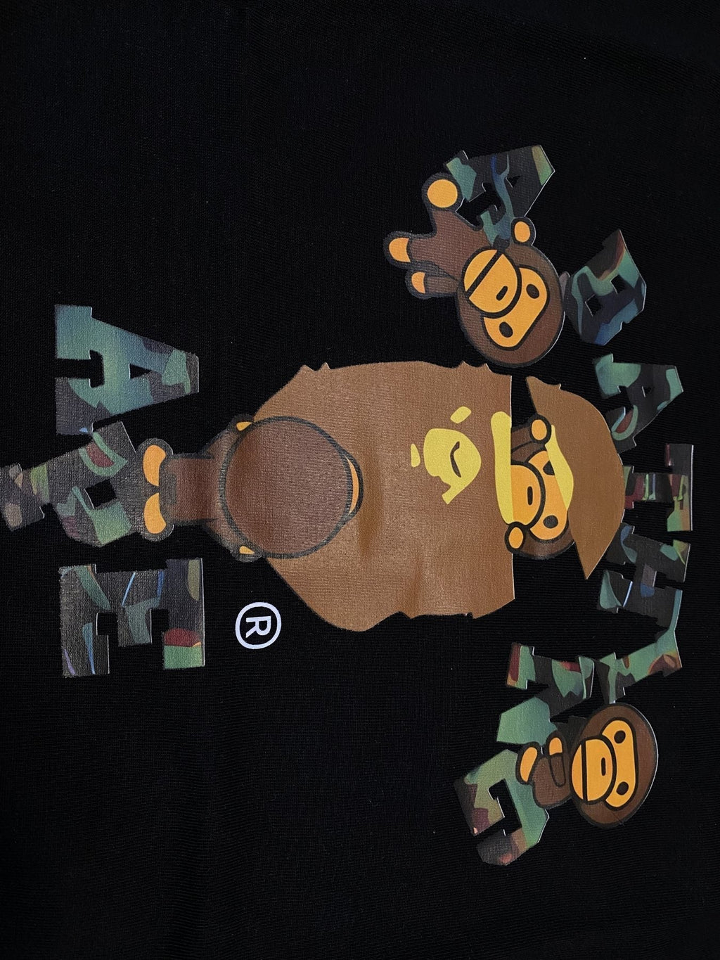 BAPE Ape Character Graphic T-Shirt ¡ª detail