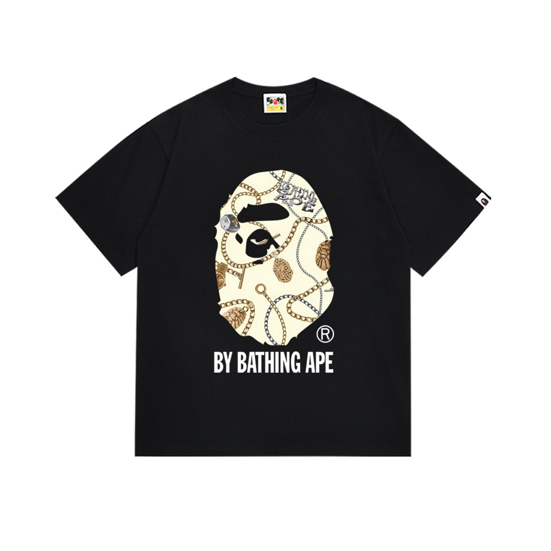 BAPE Ape Head Graphic Short-Sleeve T-Shirt ¡ª front