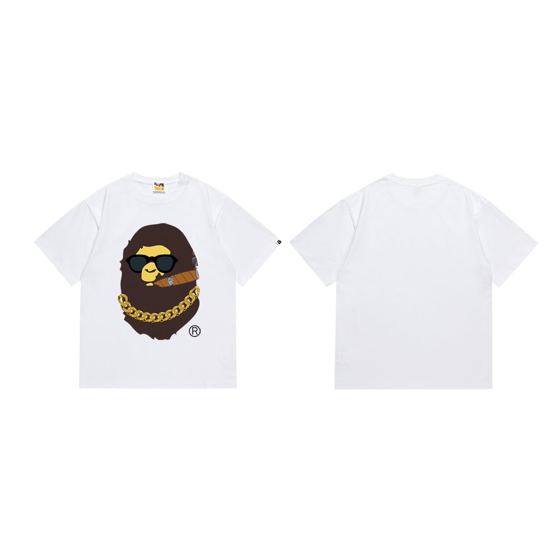 BAPE Ape Cigar Chain Graphic T-Shirt ¡ª hero