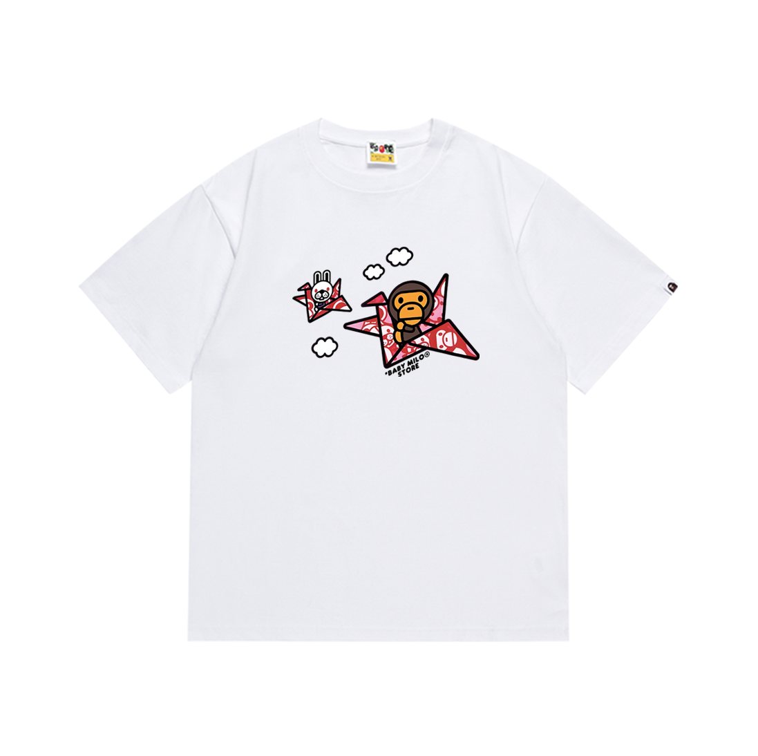 BAPE Airplane Cartoon Graphic T-Shirt ¡ª hero