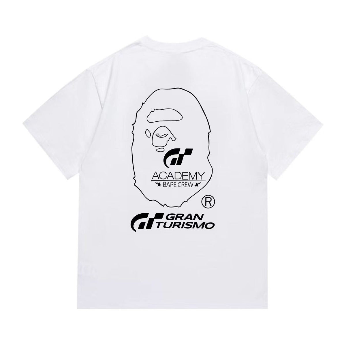 BAPE Academy Gran Turismo Back Graphic T-Shirt ¡ª back