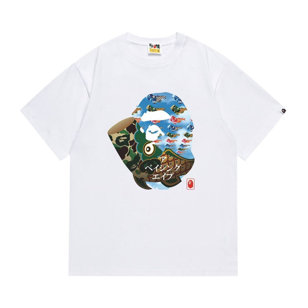 BAPE Ape Camouflage Graphic T-Shirt ¡ª front