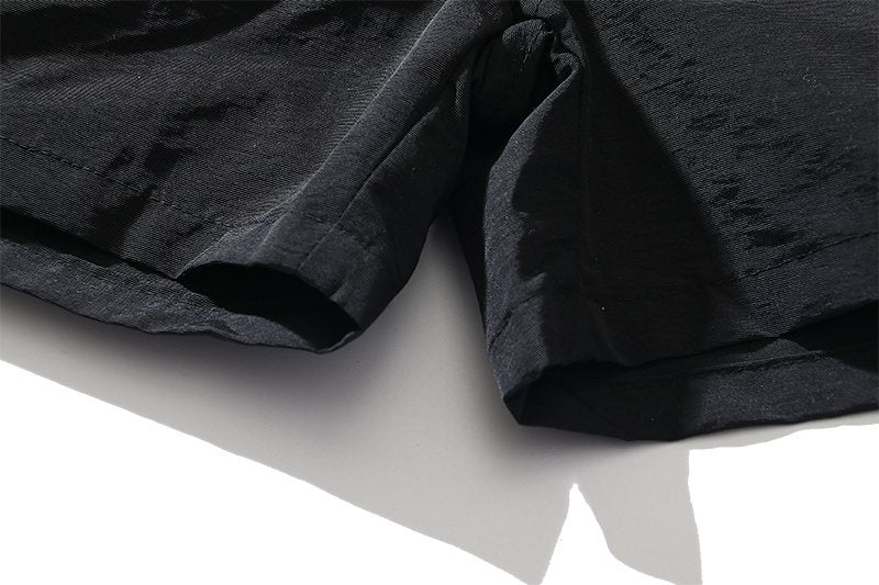 HELISTAR Logo Detail Shorts ¡ª detail