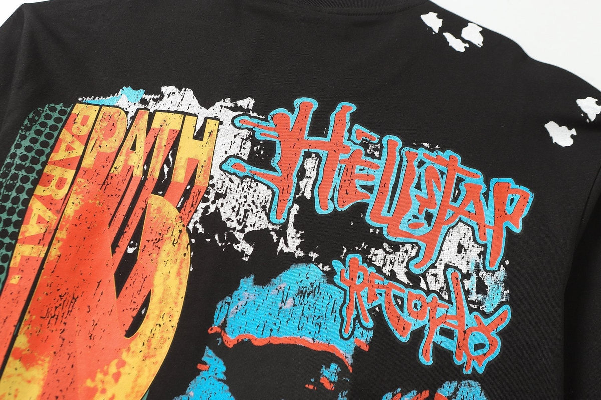 HEILSTAR Records Graphic Long-Sleeve T-Shirt ¡ª detail