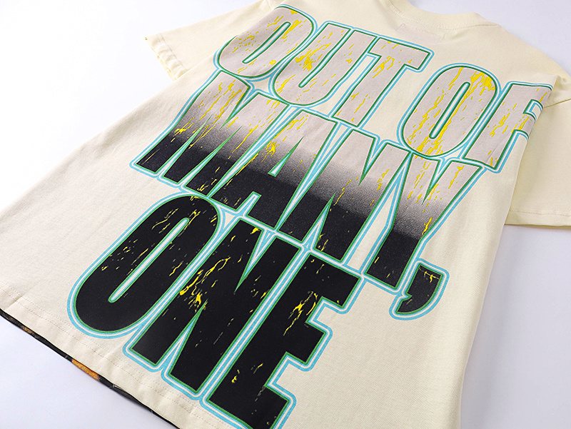 Godspeed Cream Car Graphic Short-Sleeve T-Shirt ¡ª detail