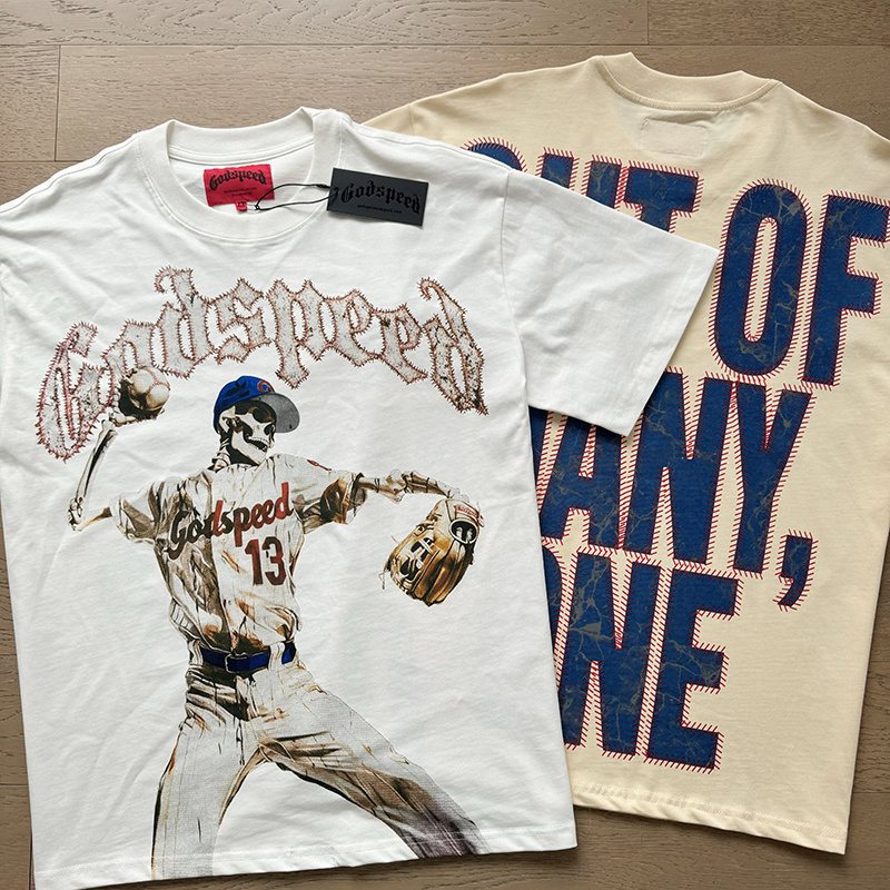 Godspeed Baseball Graphic T-Shirt ¡ª context