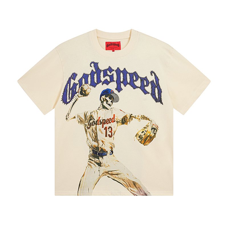 Godspeed Baseball Graphic T-Shirt ¡ª hero