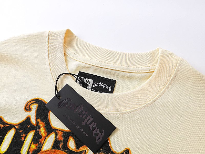Godspeed Skeleton Guitar Graphic T-Shirt ¡ª hang_tag