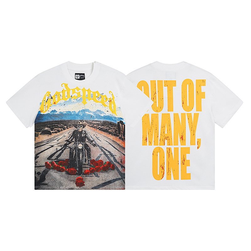Godspeed Out of Many One Graphic T-Shirt ¡ª hero