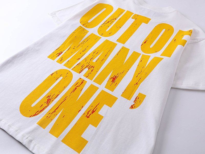 Godspeed Out of Many One Graphic T-Shirt ¡ª detail