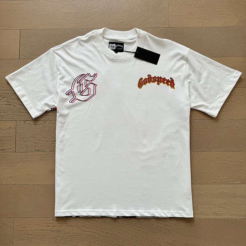 Godspeed Skeleton Desert Graphic T-Shirt ¡ª front