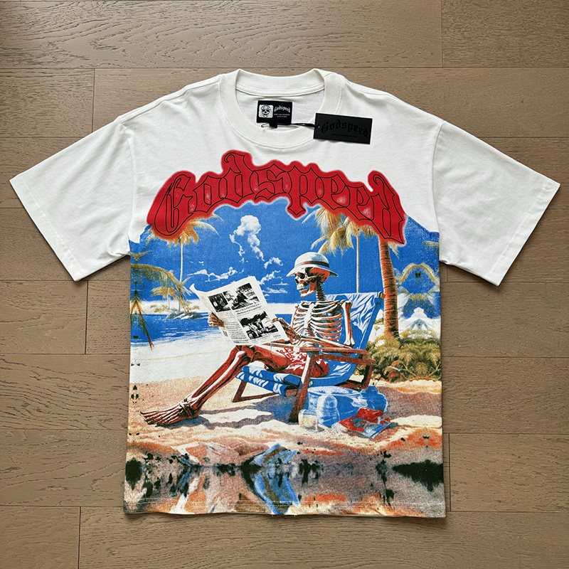 Godspeed Rock Street Graphic T-Shirt ¡ª front