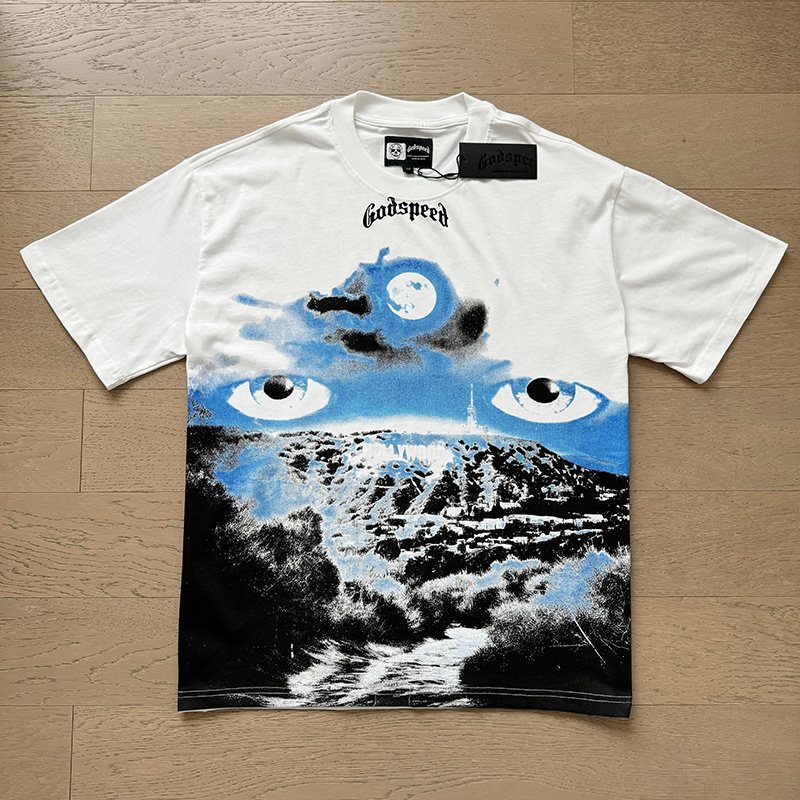 Godspeed Paisley Back Graphic T-Shirt ¡ª front