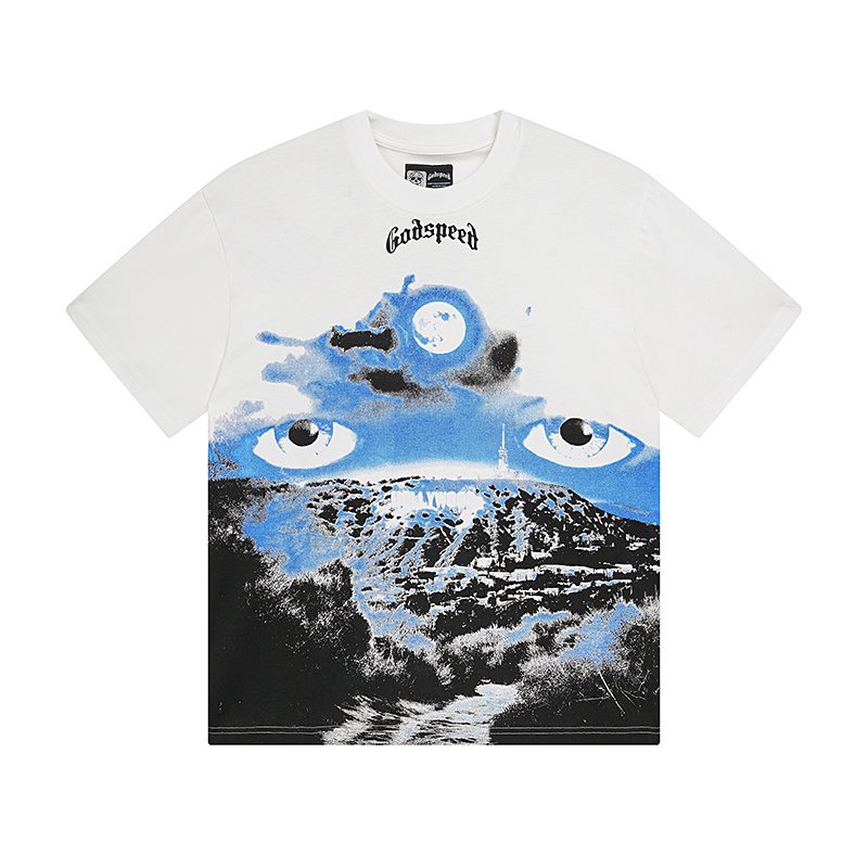 Godspeed Paisley Back Graphic T-Shirt ¡ª hero