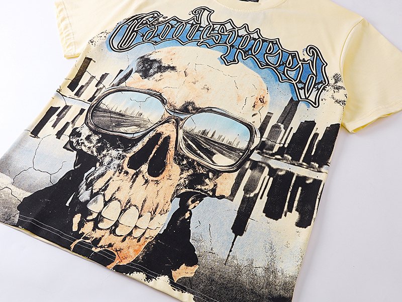 Godspeed Skull Graphic Short-Sleeve T-Shirt ¡ª detail