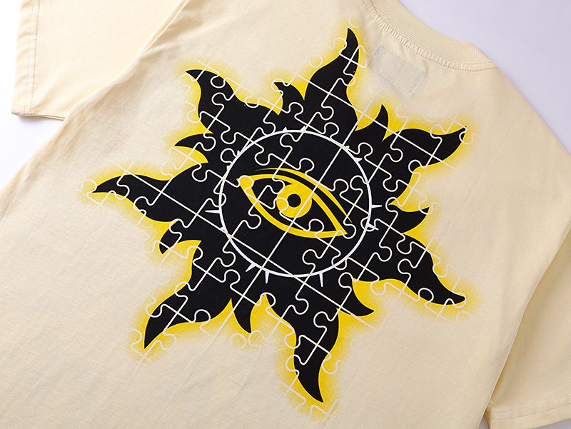 Godspeed Skull & Puzzle-Eye Graphic T-Shirt ¡ª detail