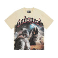 Godspeed Astronaut Pyramid Graphic T-Shirt ¡ª hero