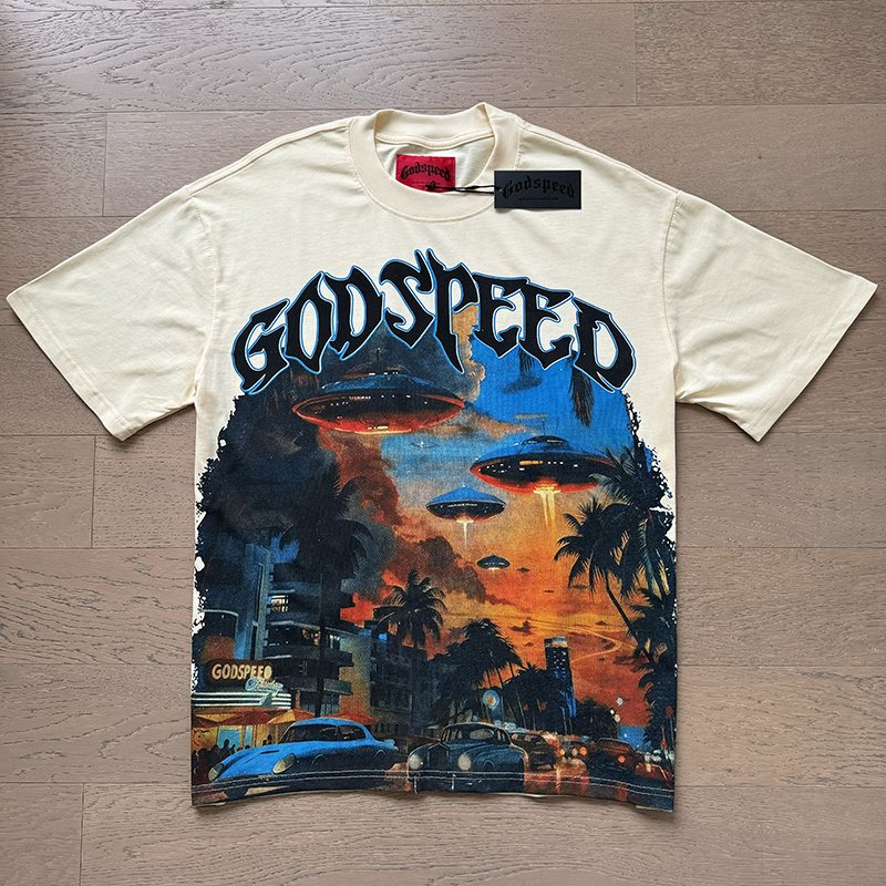 Godspeed UFO Sun-Eye Graphic T-Shirt ¡ª front