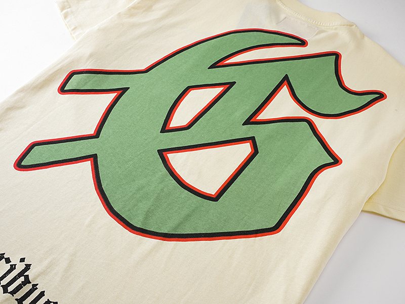 Godspeed Cream Sunset Car Graphic T-Shirt ¡ª detail
