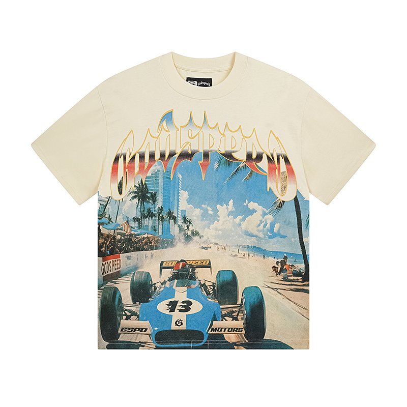 Godspeed E Pluribus Unum Racing Graphic T-Shirt ¡ª hero