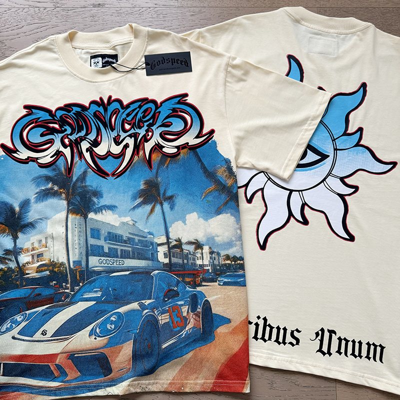 Godspeed Racing Car Graphic T-Shirt ¡ª context