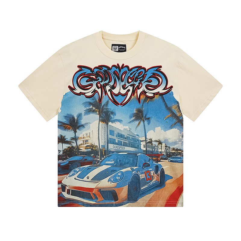Godspeed Racing Car Graphic T-Shirt ¡ª hero