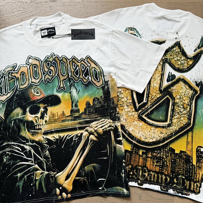 Godspeed Rock Graphic Short-Sleeve T-Shirt ¡ª comparison
