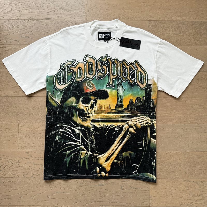 Godspeed Rock Graphic Short-Sleeve T-Shirt ¡ª front