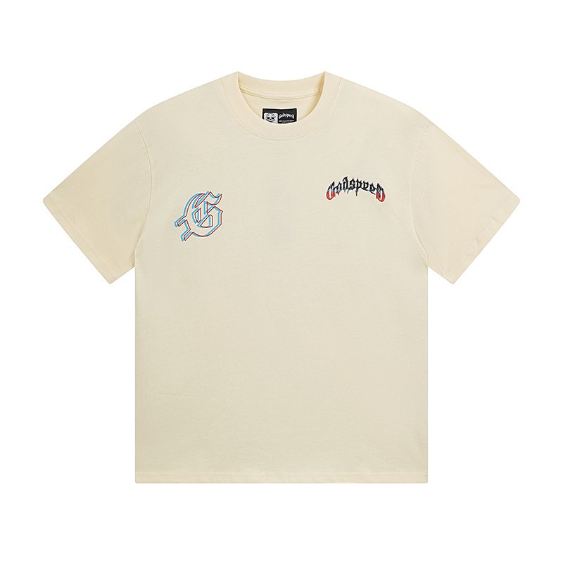 Godspeed Skull Graphic Short-Sleeve T-Shirt ¡ª front