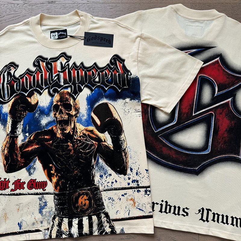 Godspeed Fight For Glory Boxer Graphic T-Shirt ¡ª context