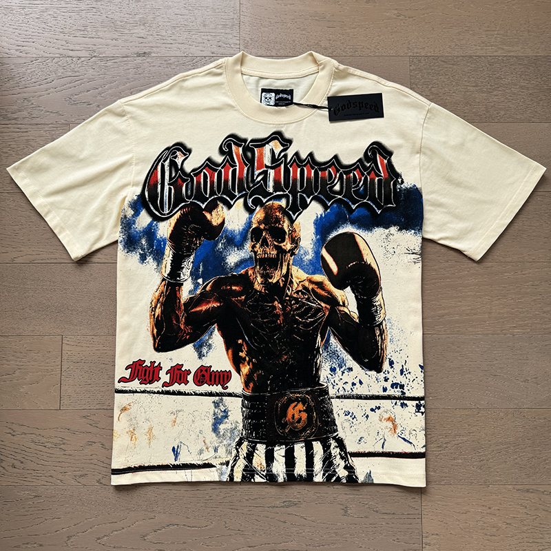 Godspeed Fight For Glory Boxer Graphic T-Shirt ¡ª hero