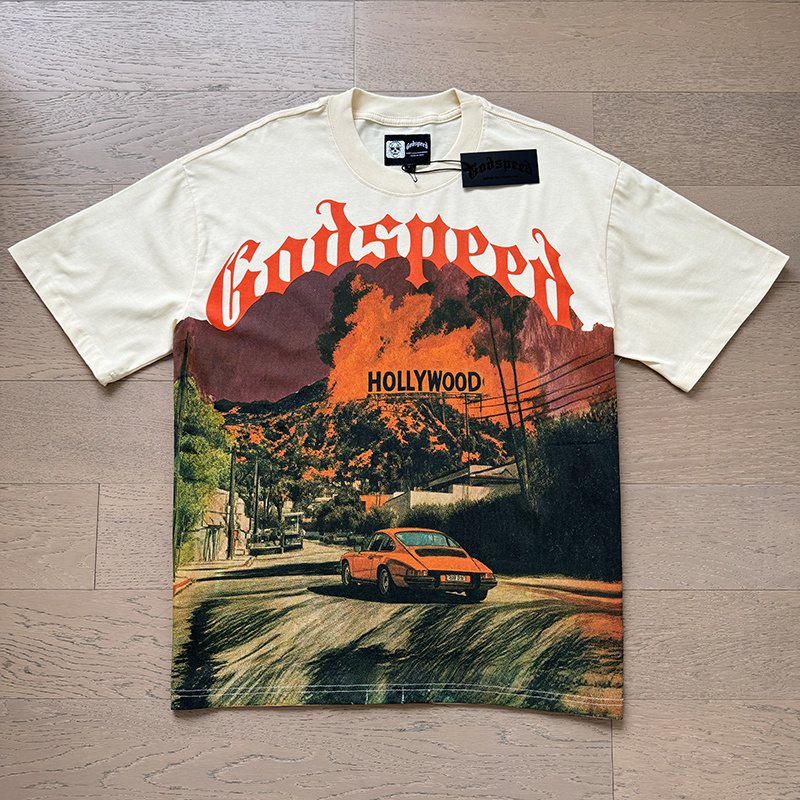 Godspeed Hollywood Graphic T-Shirt ¡ª front