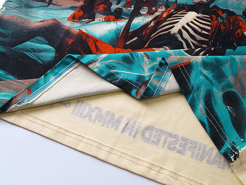Godspeed Manifested MMXXII Skeleton Graphic T-Shirt ¡ª detail