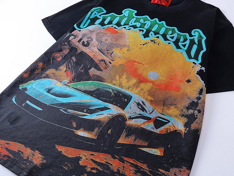 Godspeed Race Car Graphic T-Shirt ¡ª detail