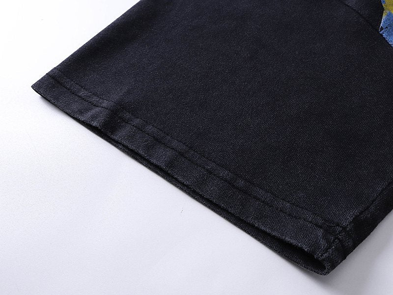 Godspeed Motorcycle Graphic Washed Black T-Shirt ¡ª detail