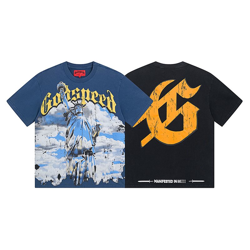 Godspeed Washed Rock Graphic T-Shirt ¡ª comparison