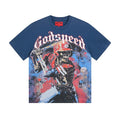 Godspeed Baseball Skull Graphic T-Shirt ¡ª hero
