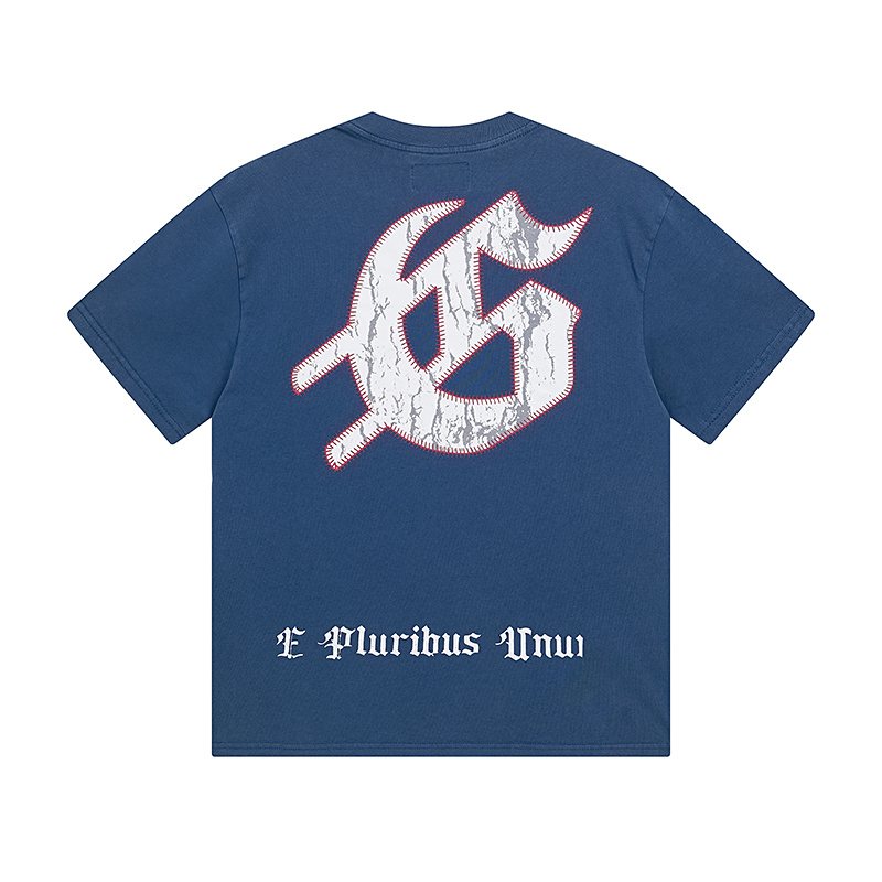 Godspeed Baseball Skull Graphic T-Shirt ¡ª back