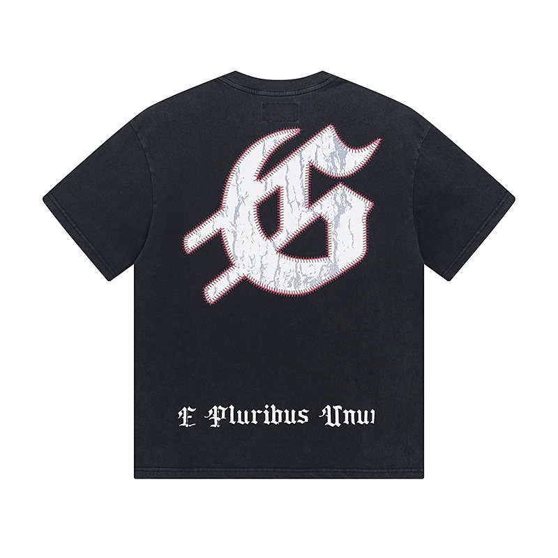 Godspeed Baseball Skull Graphic T-Shirt ¡ª back