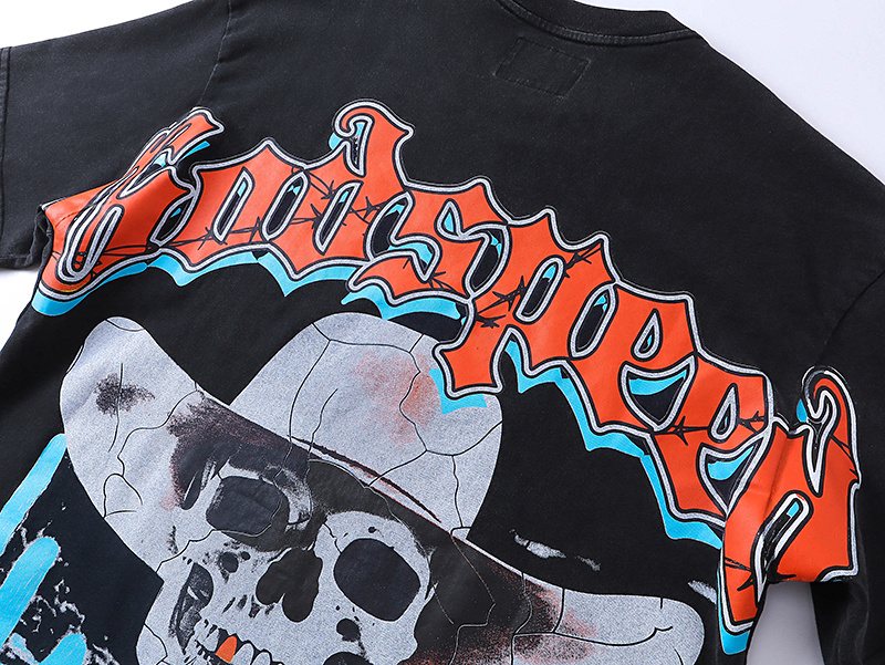 Godspeed Washed Rock Graphic T-Shirt ¡ª detail