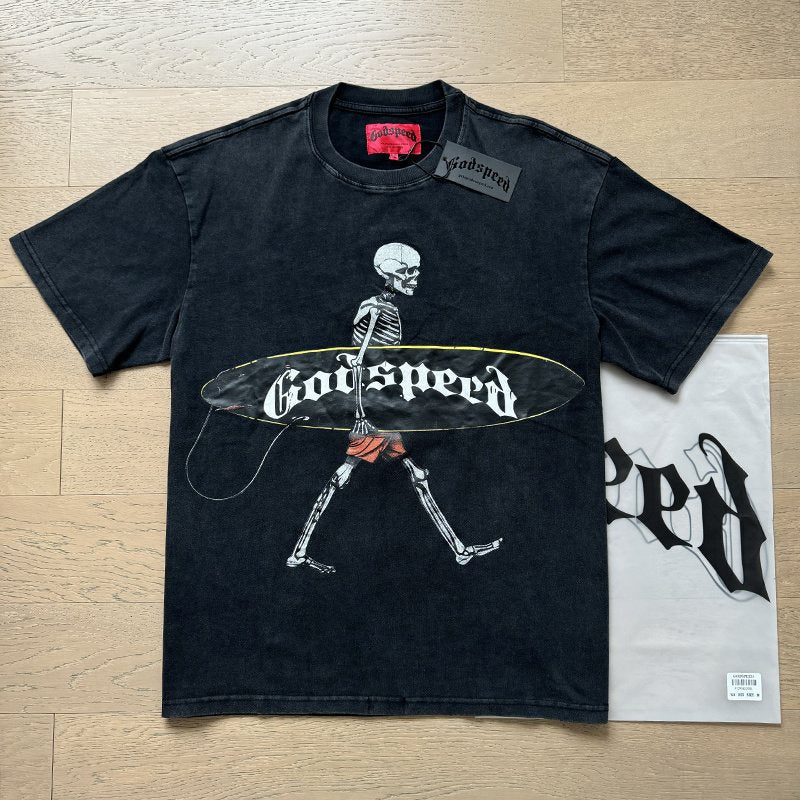 Godspeed Skeleton G Graphic T-Shirt ¡ª context