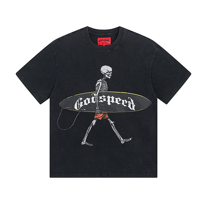 Godspeed Skeleton G Graphic T-Shirt ¡ª hero