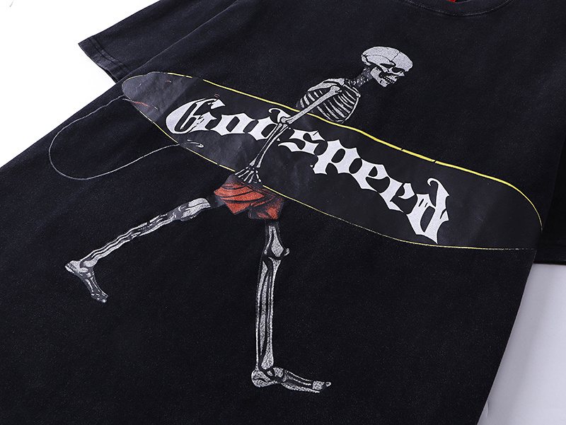 Godspeed Skeleton G Graphic T-Shirt ¡ª detail
