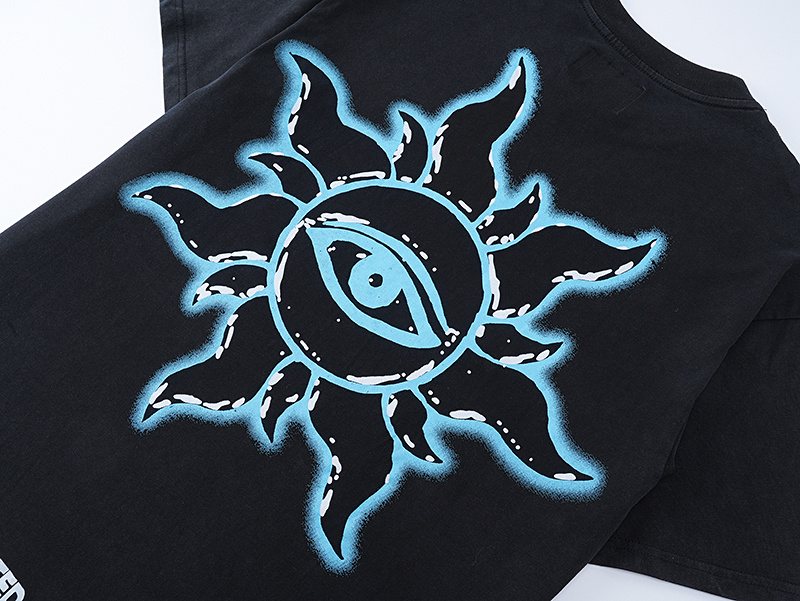 Godspeed Skull & Blue Eye Graphic T-Shirt ¡ª detail