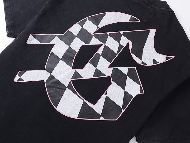 Godspeed Washed Black Rock Graphic Short-Sleeve T-Shirt ¡ª detail