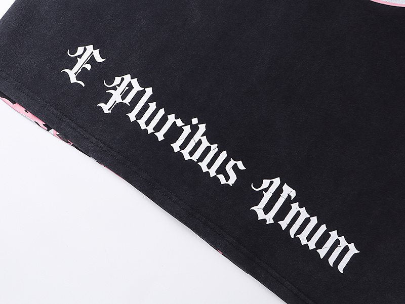 Godspeed Washed Black Rock Graphic Short-Sleeve T-Shirt ¡ª detail